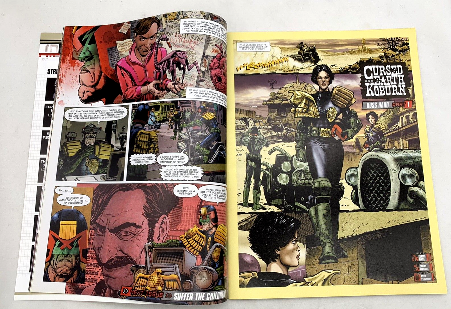 200AD Judge Dredd Megazine Meg #221 - 27 July 2004 - Sleazy Rider UK Comics