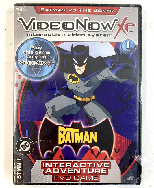 Interactive Adventure: Batman vs. The Joker ( VideoNow XP, 2005) New, Sealed PVD