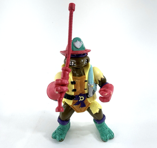 Playmates 1991 Teenage Mutant Ninja Turtles Hose Em Down Don with Hose