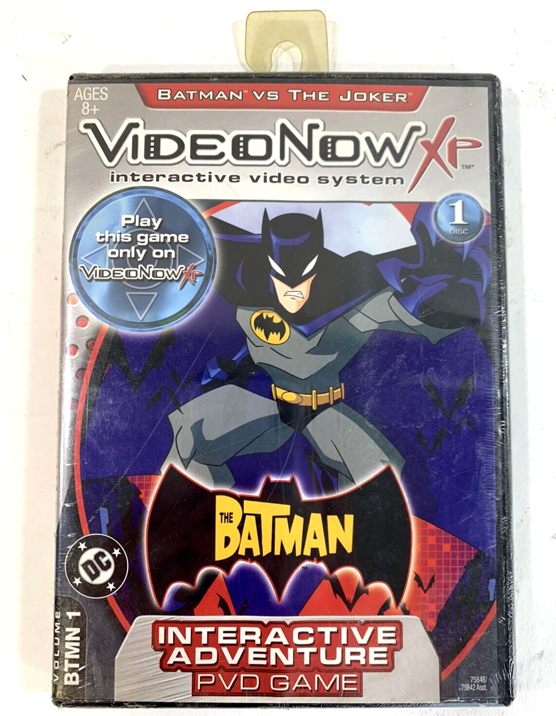 Interactive Adventure: Batman vs. The Joker ( VideoNow XP, 2005) New, Sealed PVD
