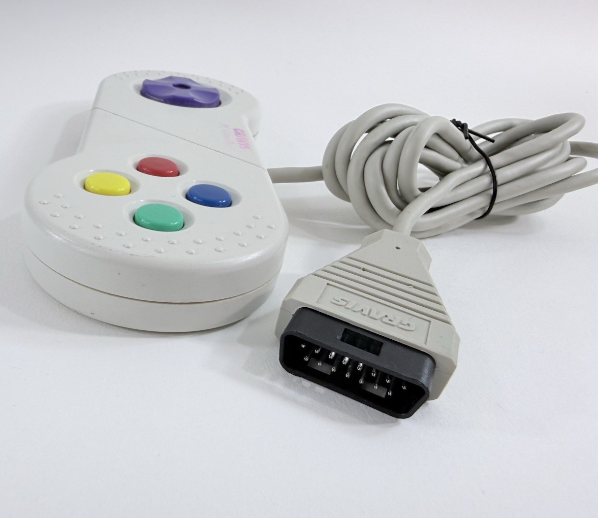 Gravis PC Gamepad 15-Pin Controller for Windows 95/98 - No Stick - Tested