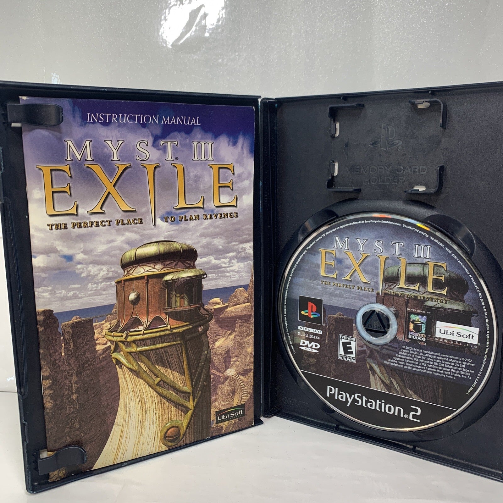 Myst III: Exile (Sony PlayStation 2, 2002) CIB  Tested