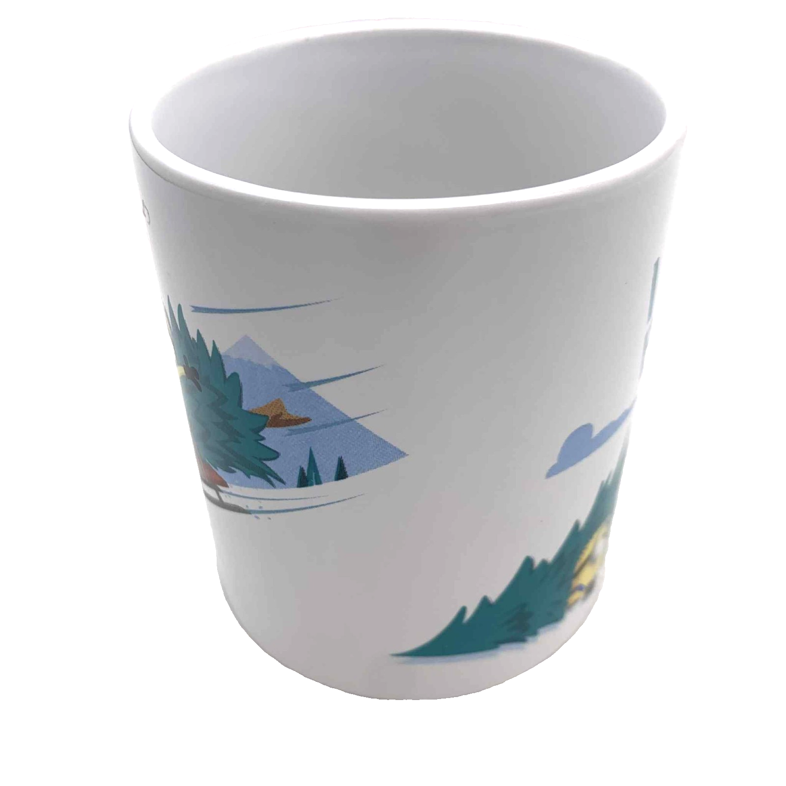 Universal Studios Despicable Me Minion Made "I Cut A Big One" Holiday Mug