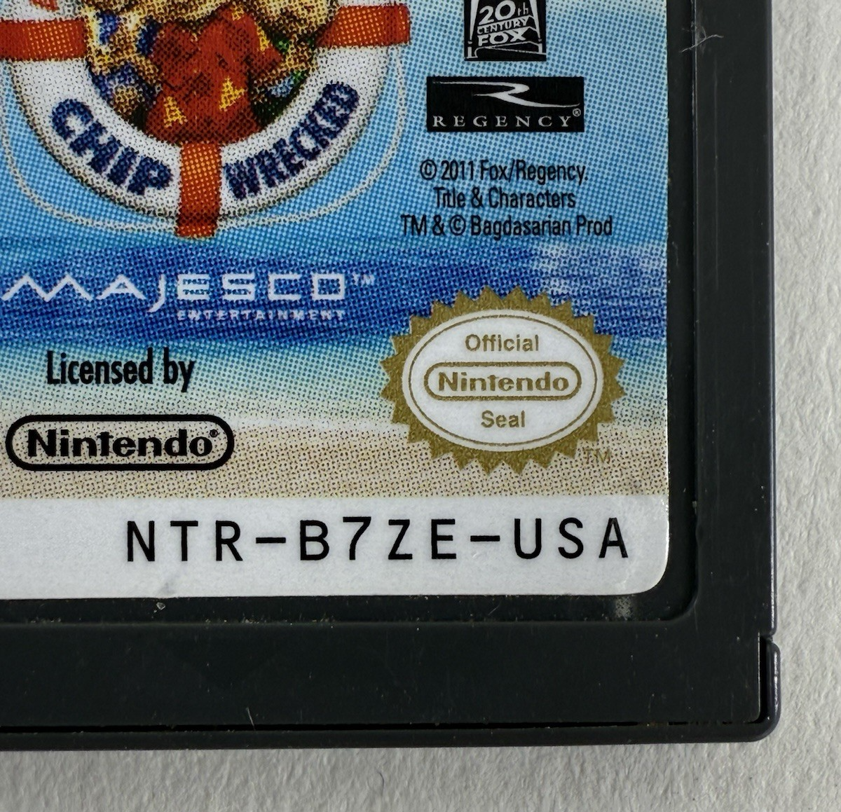 Alvin and the Chipmunks: Chipwrecked (Nintendo DS, 2011) Game Cartridge - Tested