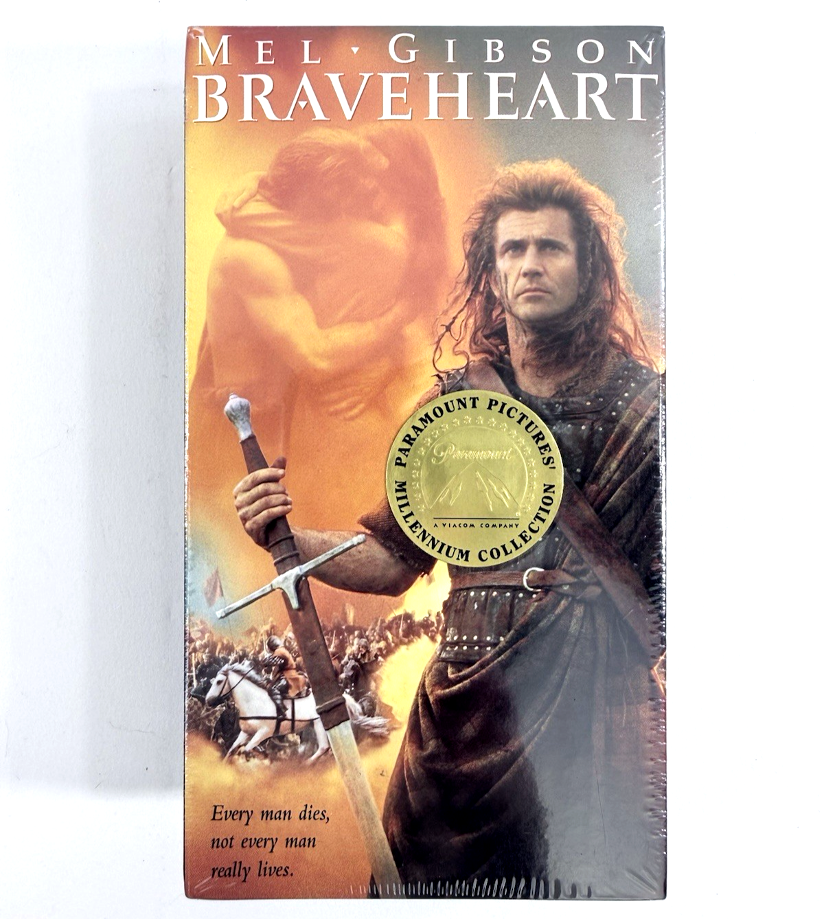 Braveheart (VHS, 1995) New, Factory Sealed Two-VHS Set