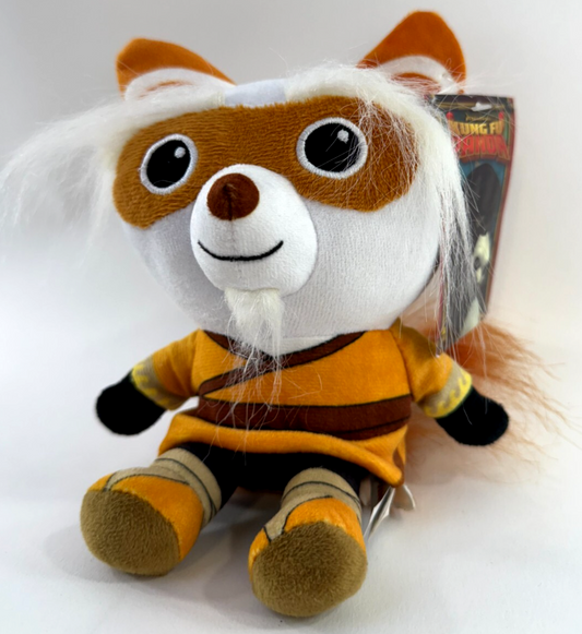 Toy Factory DreamWorks Kung Fu Panda 2022 6" Master Shifu Big Head Plush w/Tags
