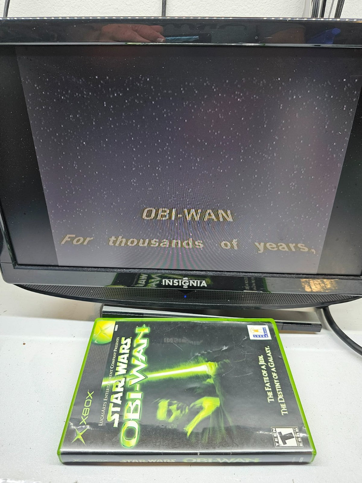 Star Wars: Obi-Wan (Microsoft Xbox, 2001) Game and Case - Tested