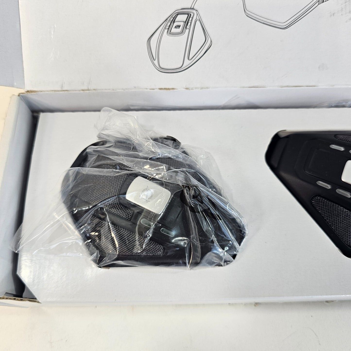 Lot of 2 Avaya Conference Phone B100 Series Expansion Microphones - Open Box