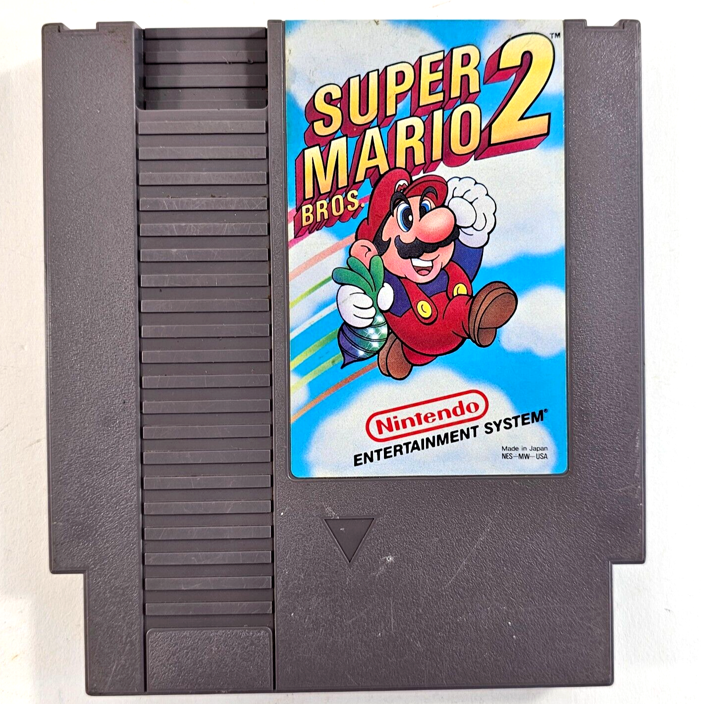 Super Mario Bros 2 (Nintendo Entertainment System, 1988) Game Cartridge - Tested