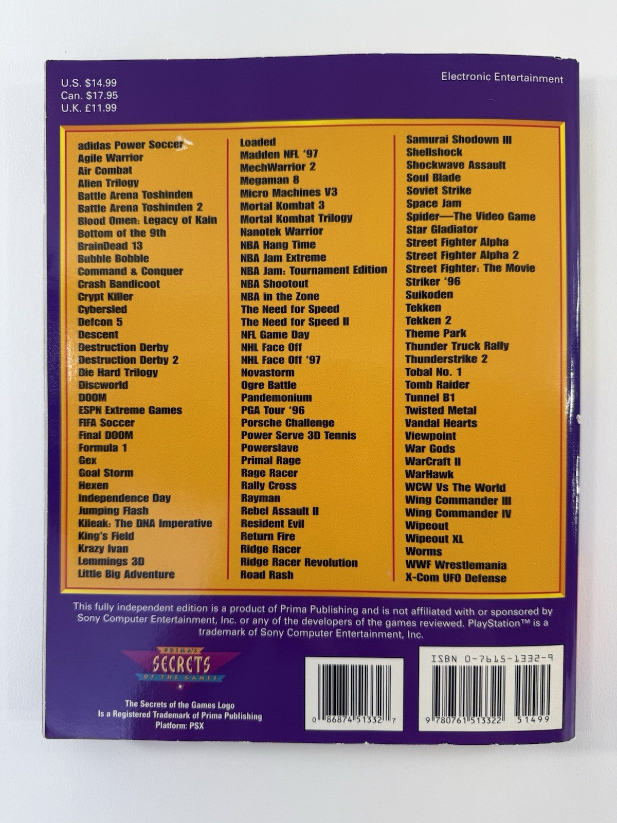 Prima's Unauthorized Big PlayStation Book (Paperback Bundle) Volume 1 and 2