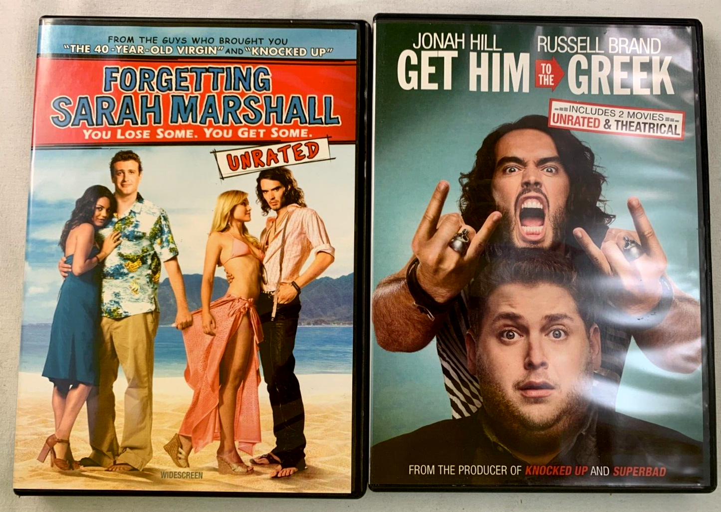 Get Him to the Greek/Forgetting Sarah Marshall (DVD bundle) Russell Brand