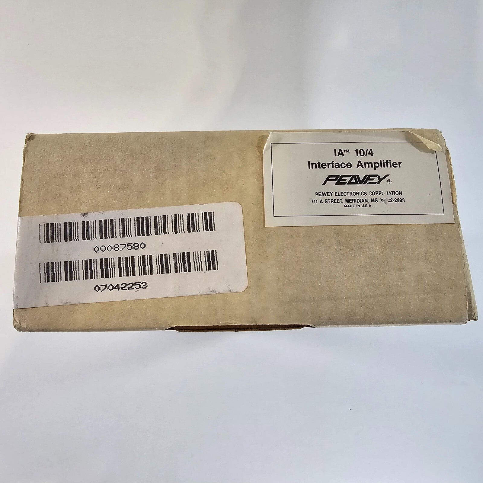 Peavey IA 10/4 Microphone Interface Amplifier with Box - Tested