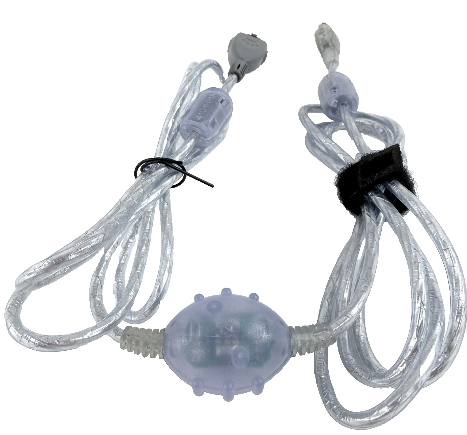 Mad Catz Game Boy Advance Silver/Purple Link Transfer Cable - Tested and Working