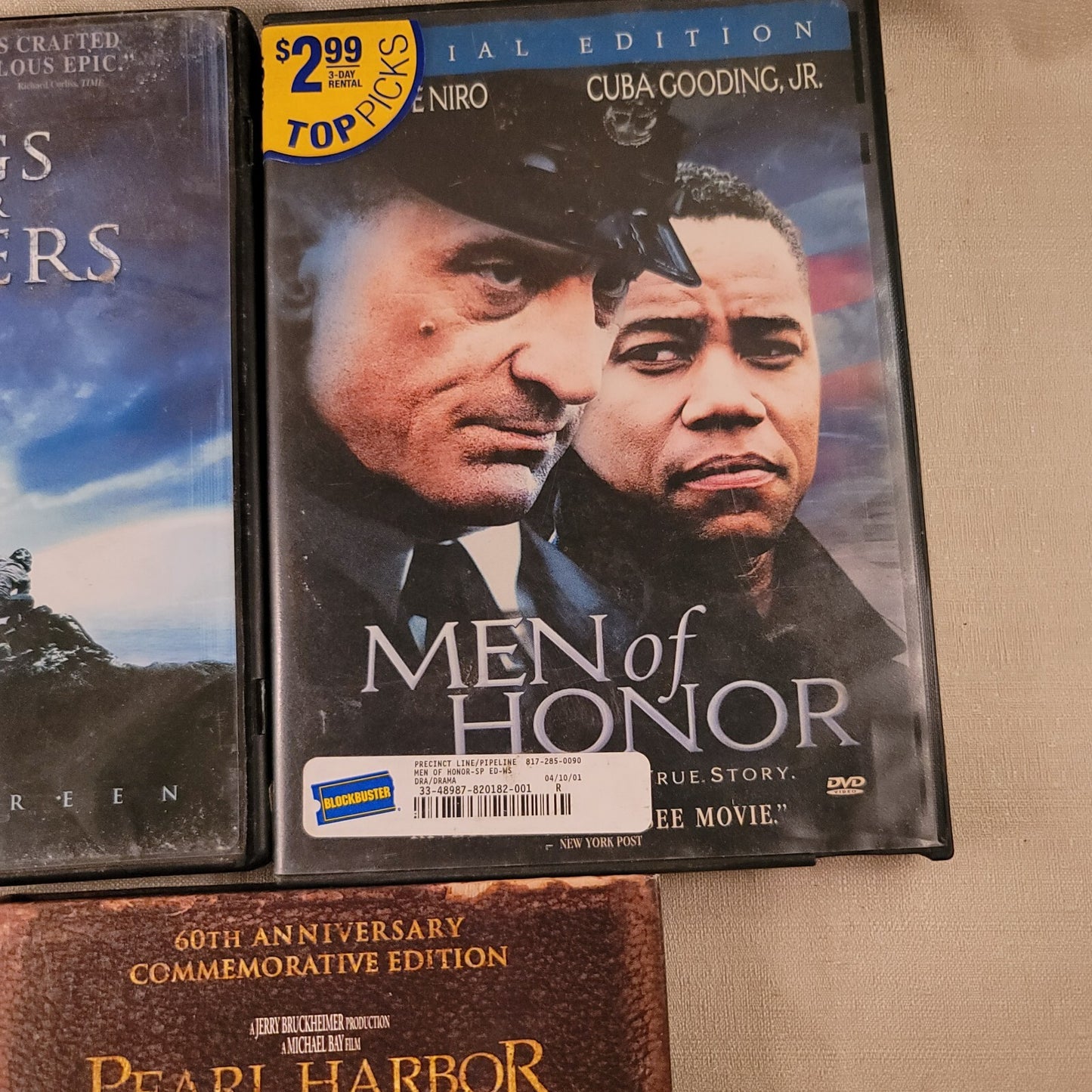 We Were Soldiers (WW2 DVD bundle) Flyboys, Pearl Harbor, Men of Honor, Flags of