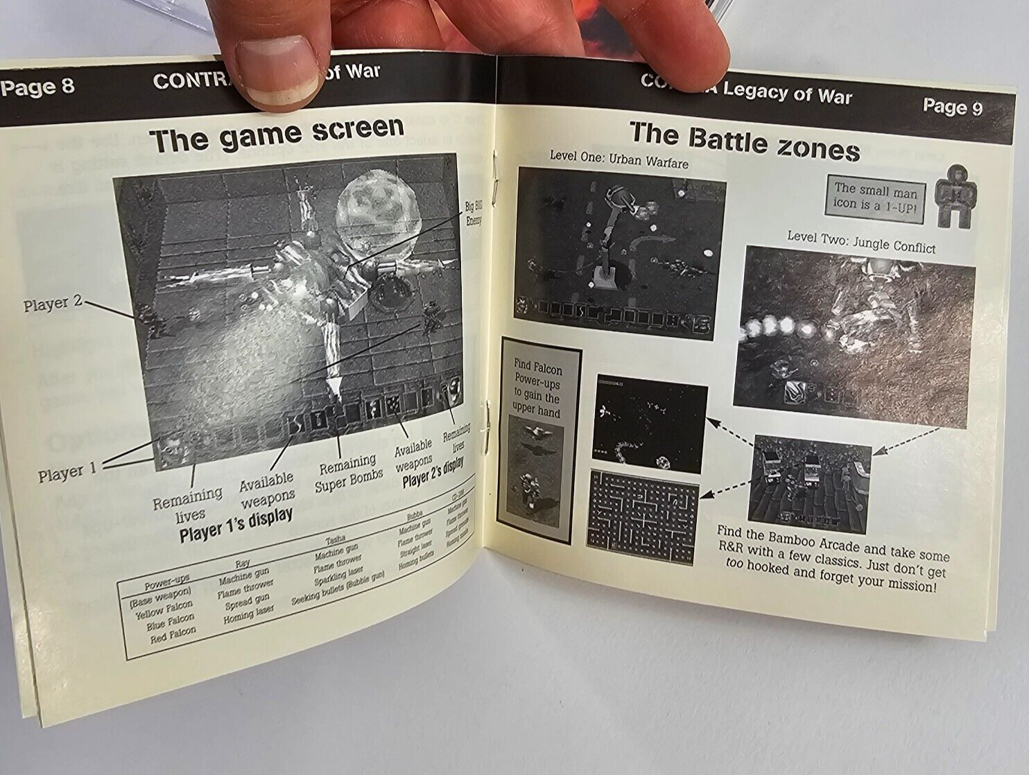 Contra: Legacy of War (PlayStation, 1998) Game Case & Manual - No Game Disc