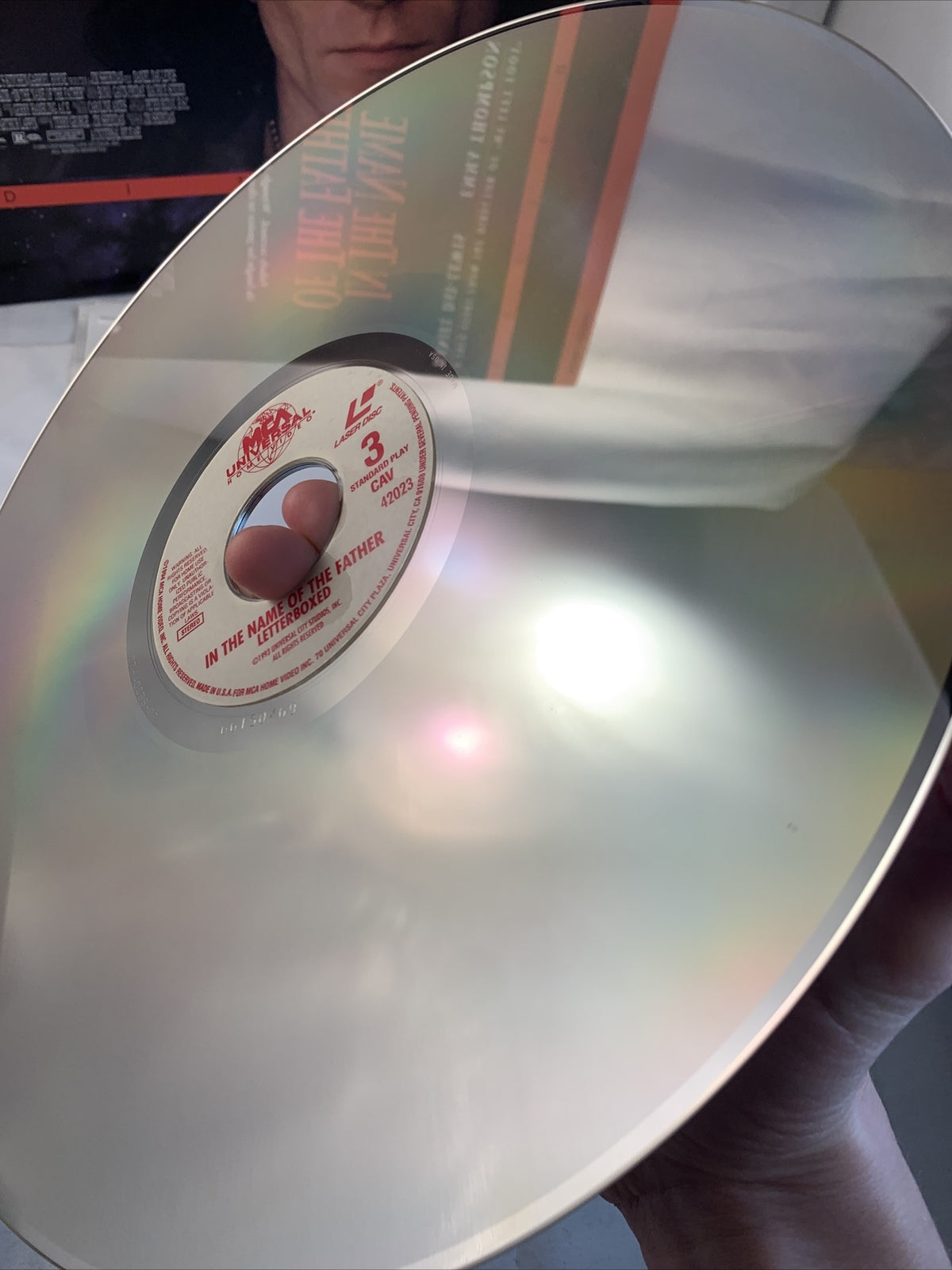 In the Name of the Father (Laserdisc, 1994) Letterbox Edition - Tested