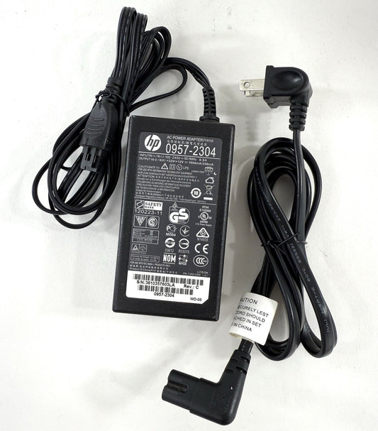 HP 0957-2304 32V AC Adapter with Power Cord for HP OfficeJet - Tested