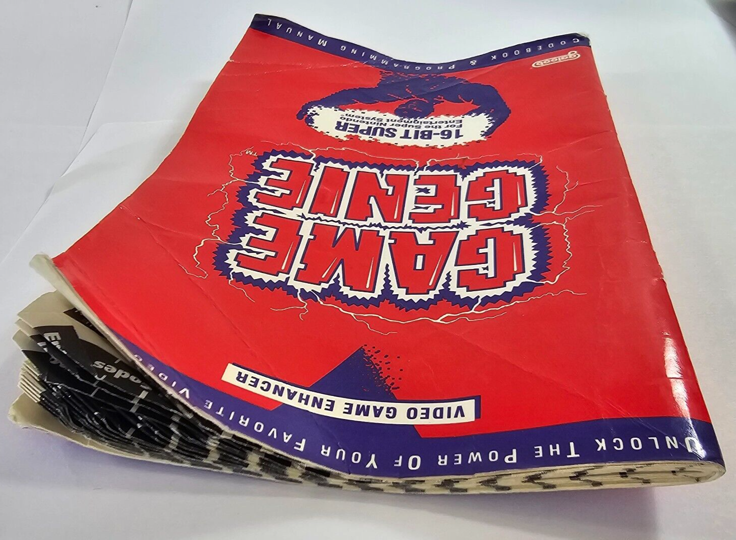 Galoob Game Genie Video Game Enhancer (Super Nintendo, 1992) with Code Books