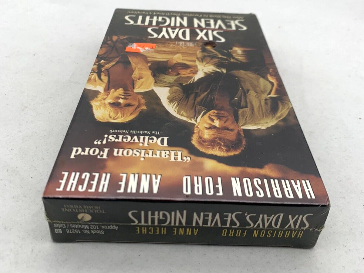 Six Days, Seven Nights (VHS, 2002) New, Factory Sealed