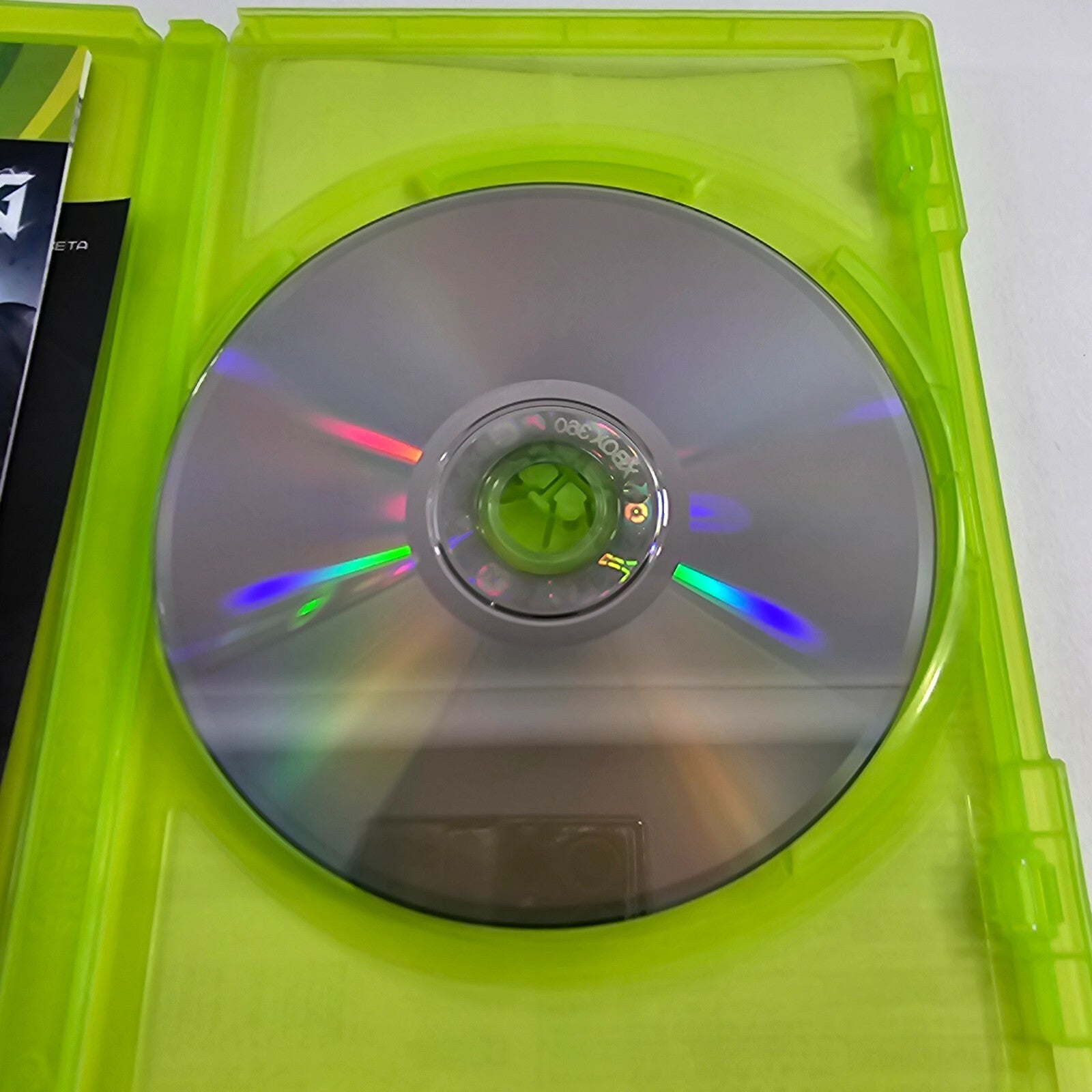 Metal Gear Rising: Revengeance (Xbox 360, 2013) Game Case Manual Insert - Tested