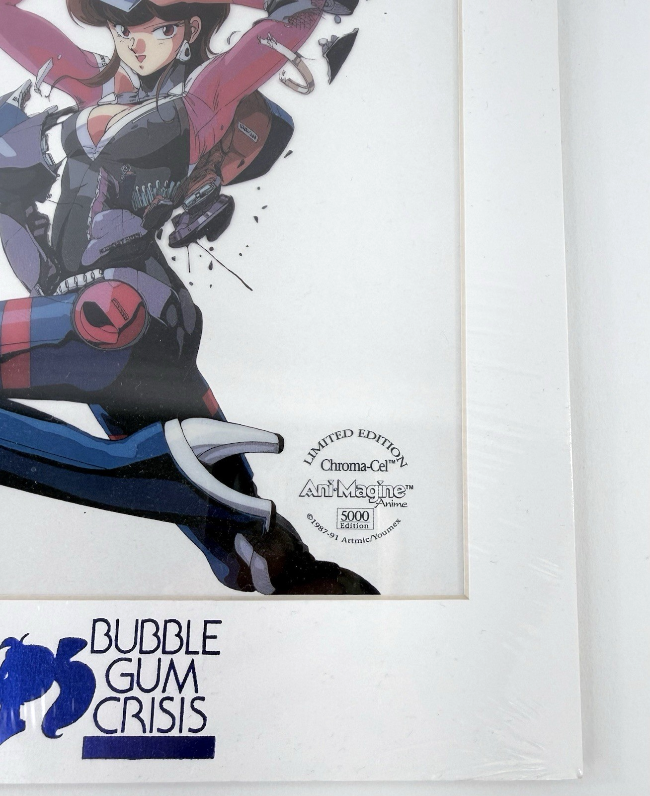 Bubblegum Crisis 1998 Ani-Magine Anime Limited Edition 63009 Chroma Cel -Sealed
