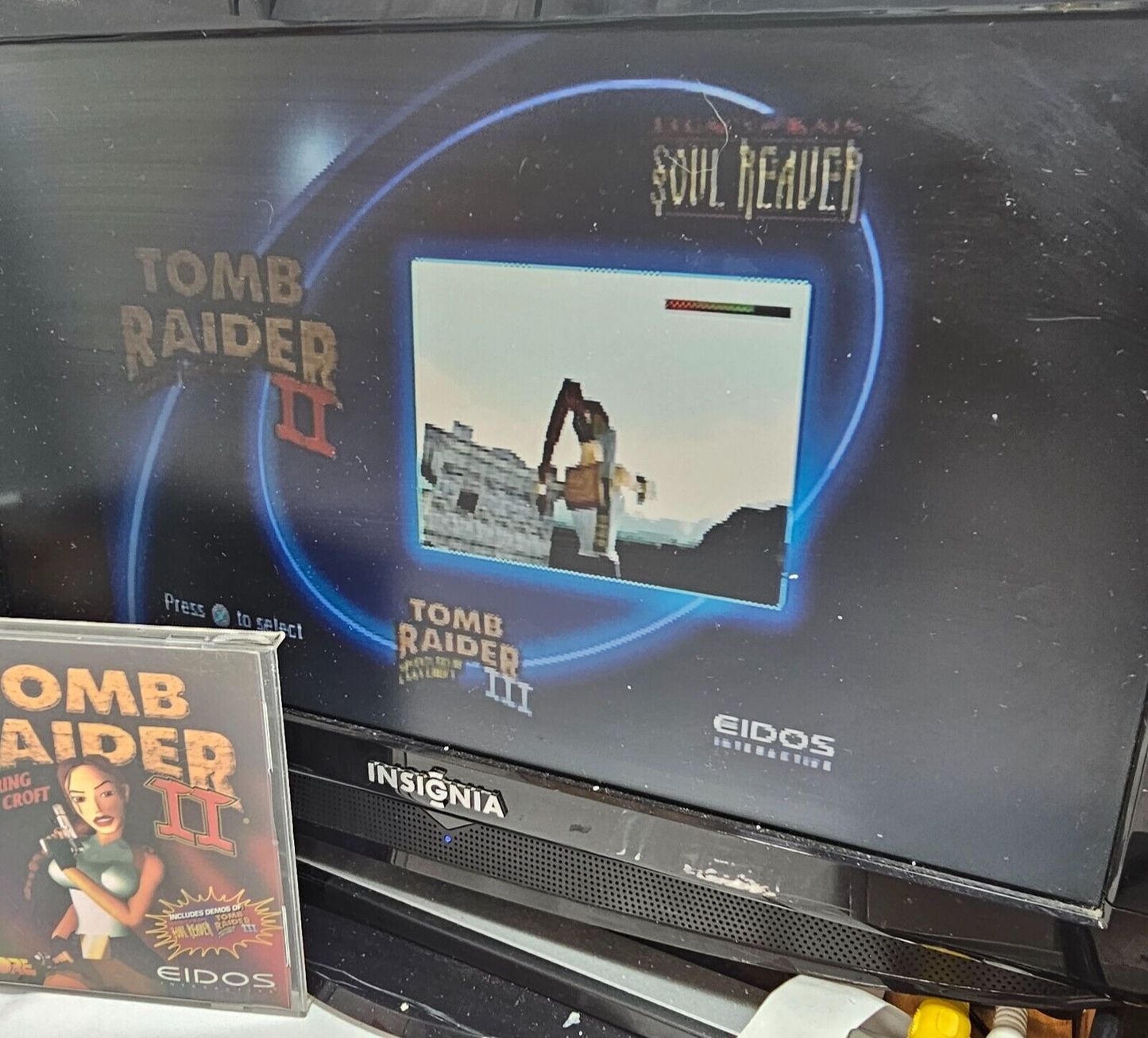 Tomb Raider 2 Greatest Hits (PlayStation 1, 1997) Game Case Manual Registration