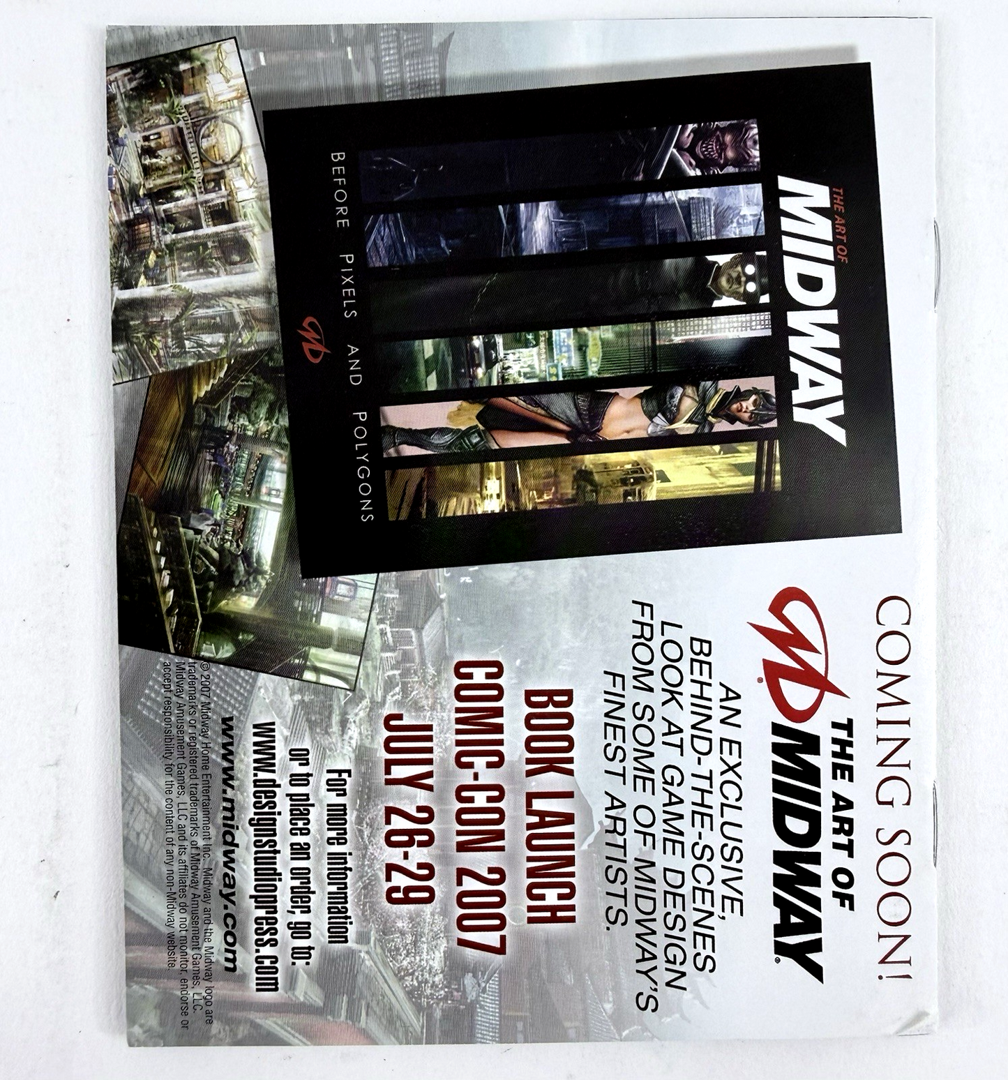 Stranglehold (Microsoft Xbox 360, 2007) Game Case Manual Art Book Registration
