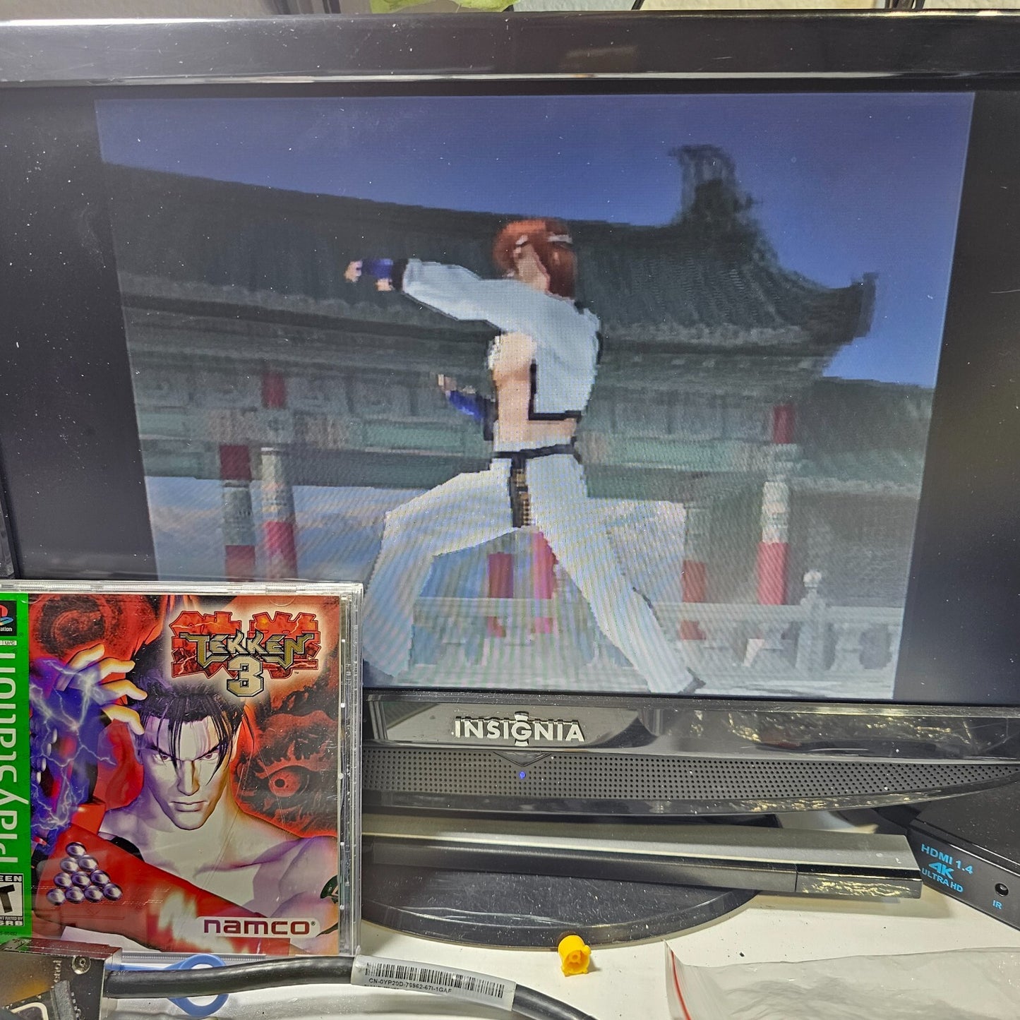 Tekken 3 (Sony PlayStation 1, 1998) Game Case Manual Registration - Tested