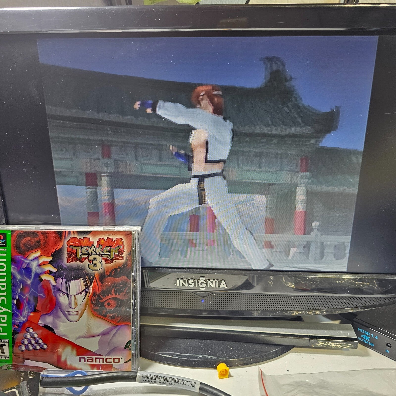 Tekken 3 (Sony PlayStation 1, 1998) Game Case Manual Registration - Tested