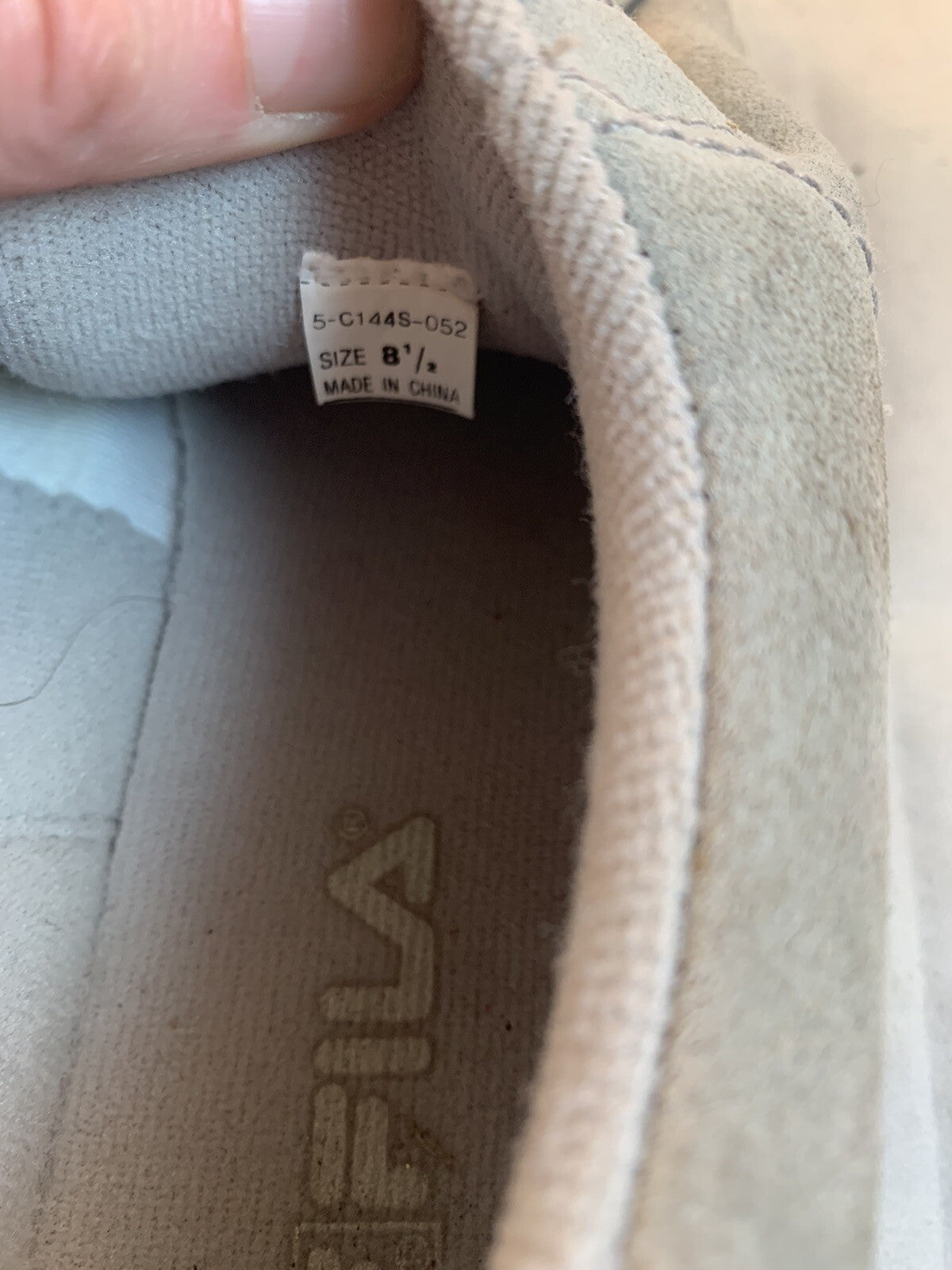 Fila Sandblast Sneakers Hush Violet Platform Size 8.5 Chunky Thick Tread