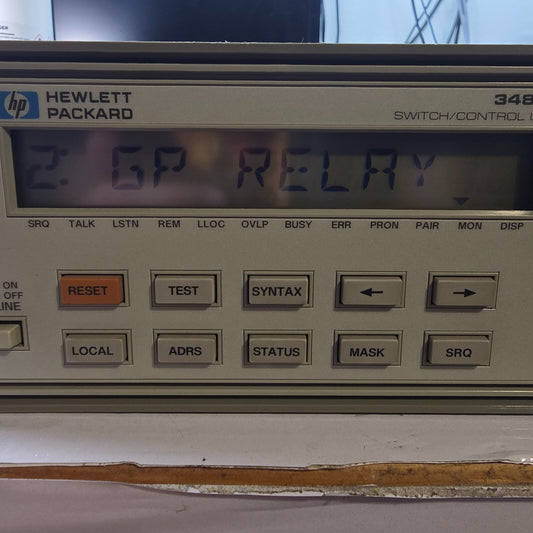 HP Agilent 44471A General Purpose Relay Module - Tested and Working (1970)