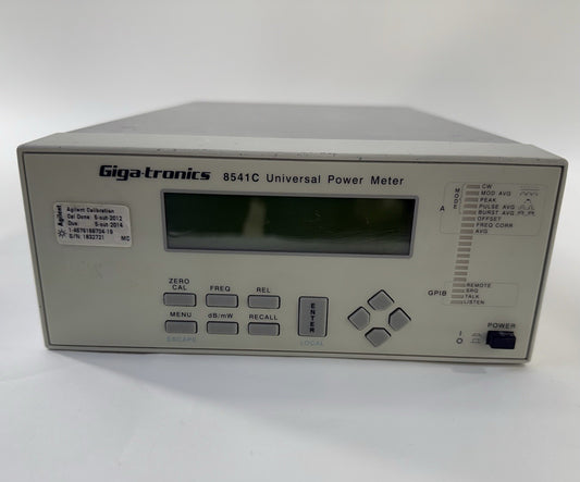Gigatronics 8541C Universal Power Meter - Option 03 - Tested and Working