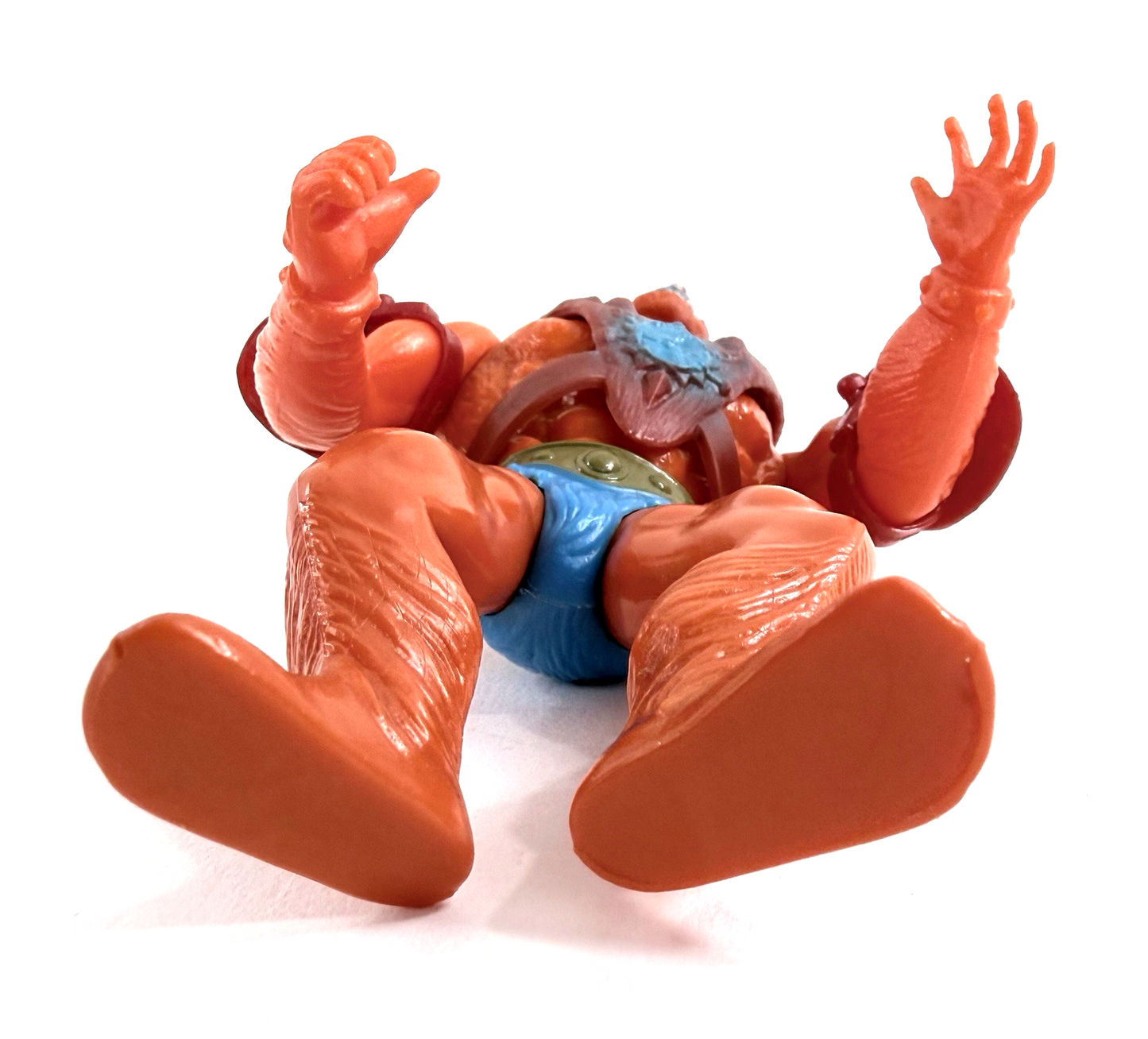 Mattel 1981 Masters of the Universe Beast Man Action Figure with Armor - Read