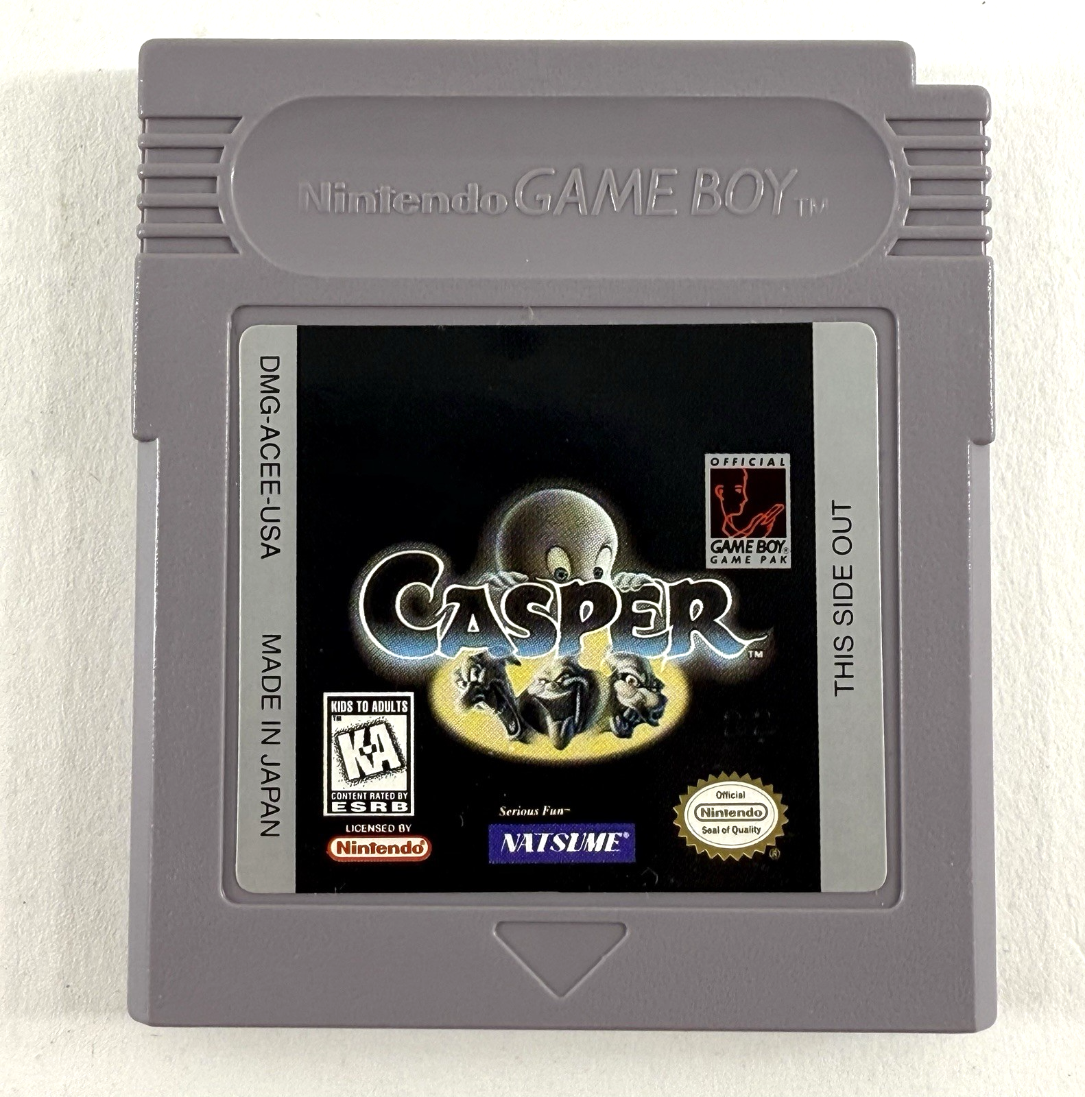 Casper (Nintendo GameBoy, 1995) Game Cartridge Only - Tested