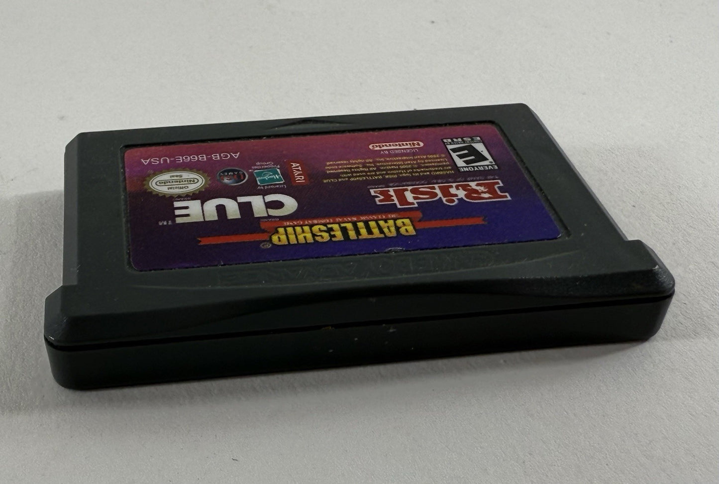 Battleship Risk Clue (GameBoy Advance, 2005) Game Cartridge - Tested