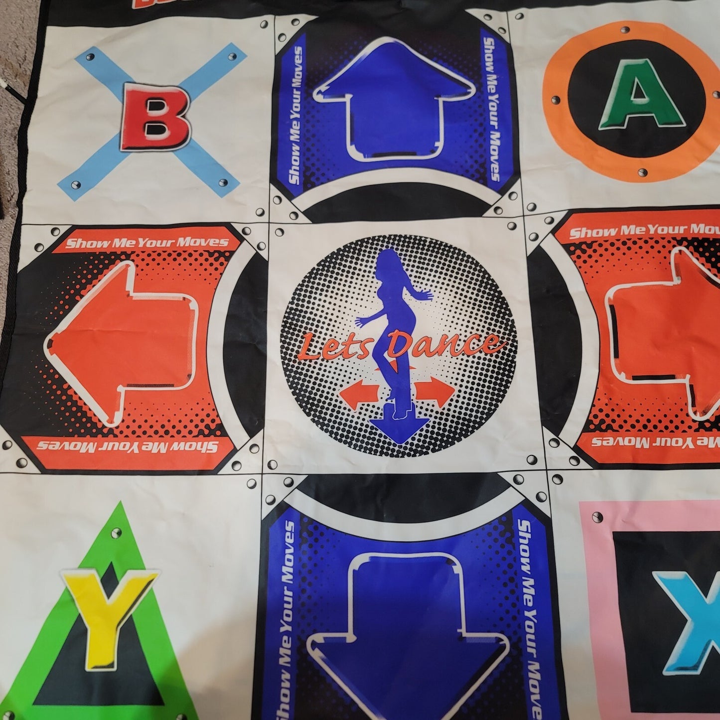 Dance Factory (Sony PlayStation 2, 2006) w/Pelican Dance Mat & Eye-Toy Sensor