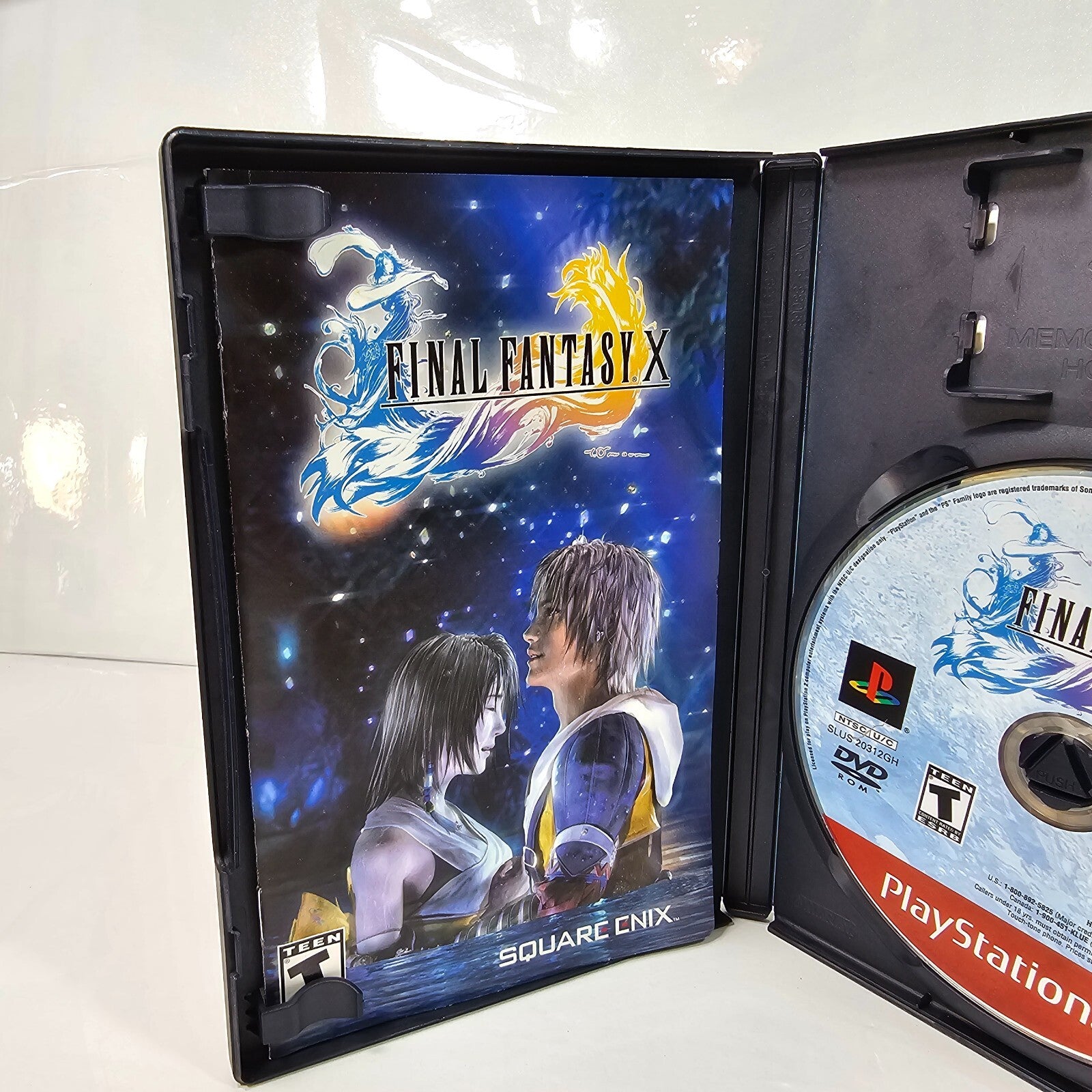 Final Fantasy X 10 Greatest Hits (Playstation 2, 2001) Game Case Manual Insert