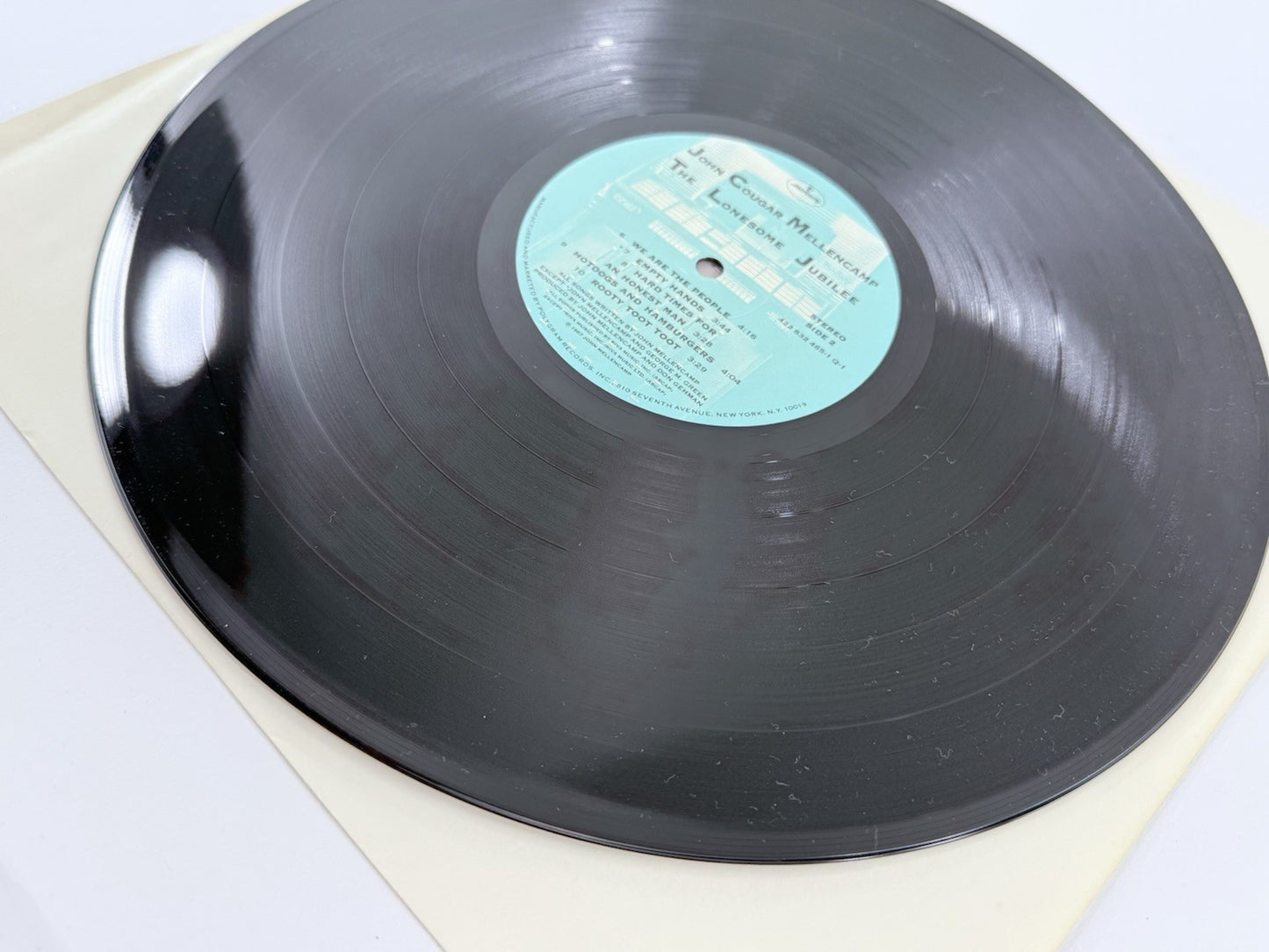 John Cougar Mellencamp The Lonesome Jubilee Vinyl (LP, 1987) 422 832 465-1 Q-1