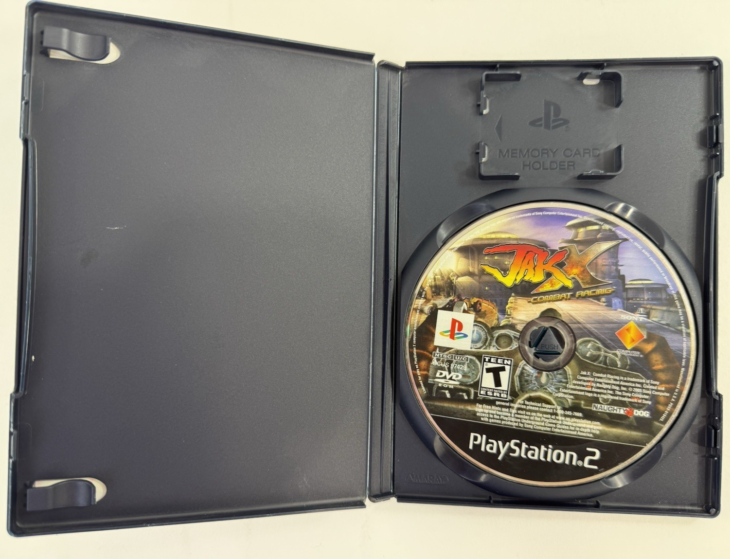 Jak X: Combat Racing (PlayStation 2, 2006) Game and Case - Tested And Working