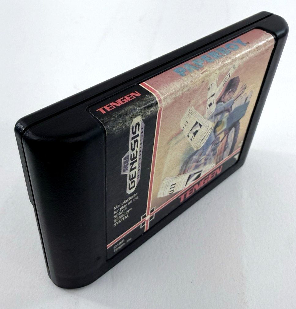 Paperboy (Sega Genesis, 1991) Game Cartridge - Tested and Working