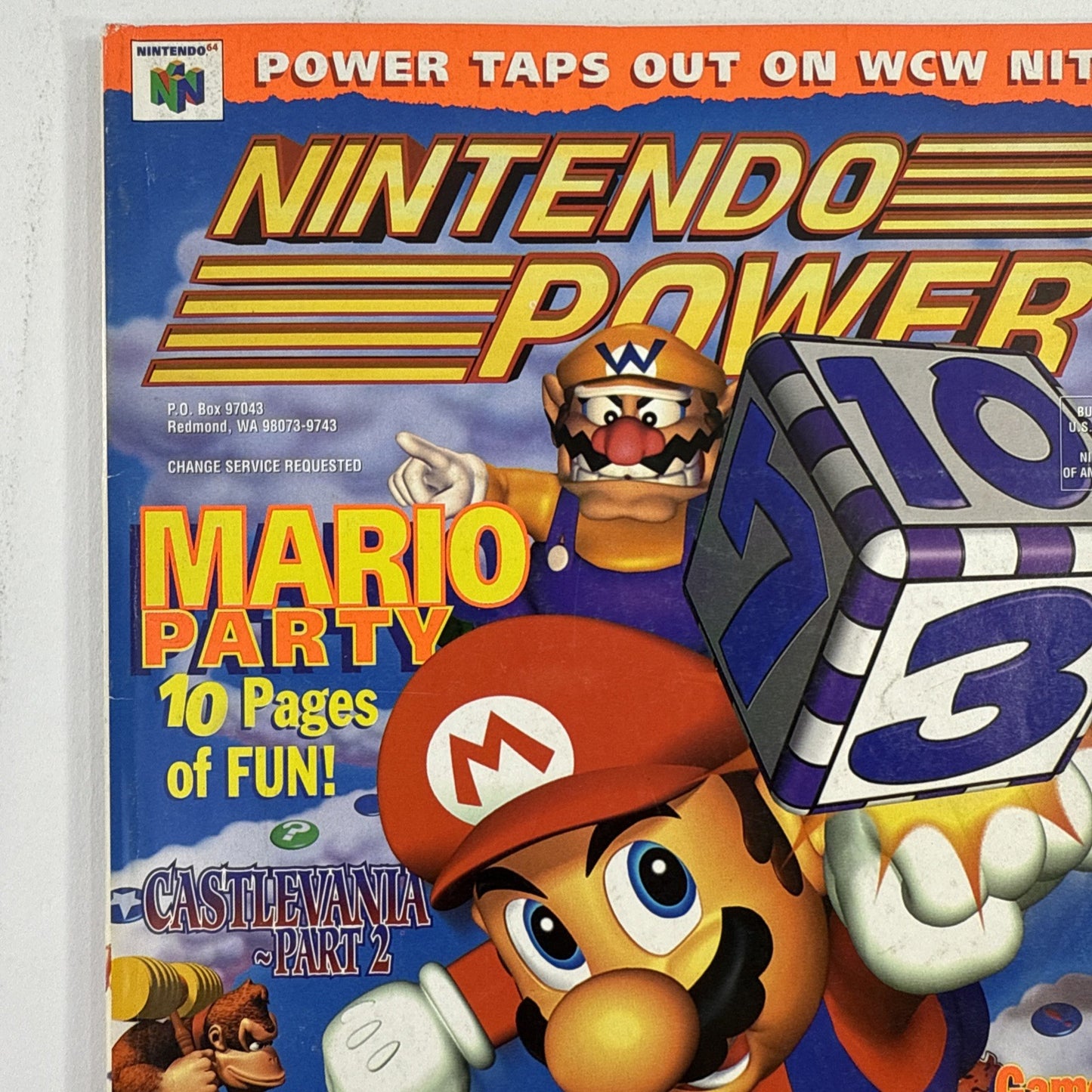 Nintendo Power Magazine Vol 117 Feb 1999 with Rampage 2 Poster and Inserts