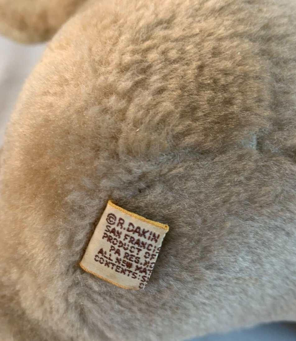 R. Dakin & Company 1976 10"  Koala Bear Plush - Made in Korea