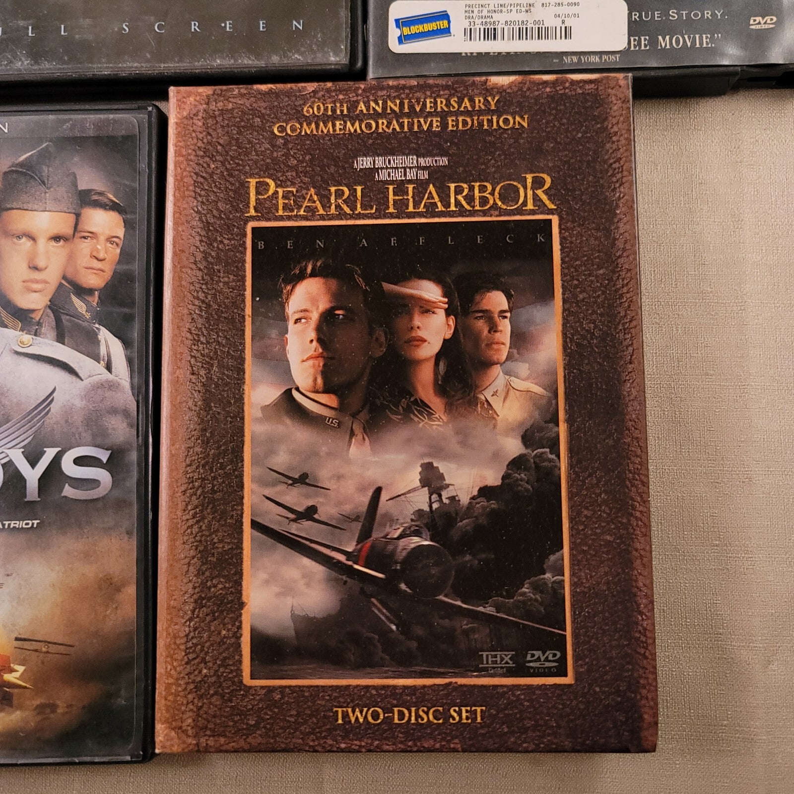 We Were Soldiers (WW2 DVD bundle) Flyboys, Pearl Harbor, Men of Honor, Flags of