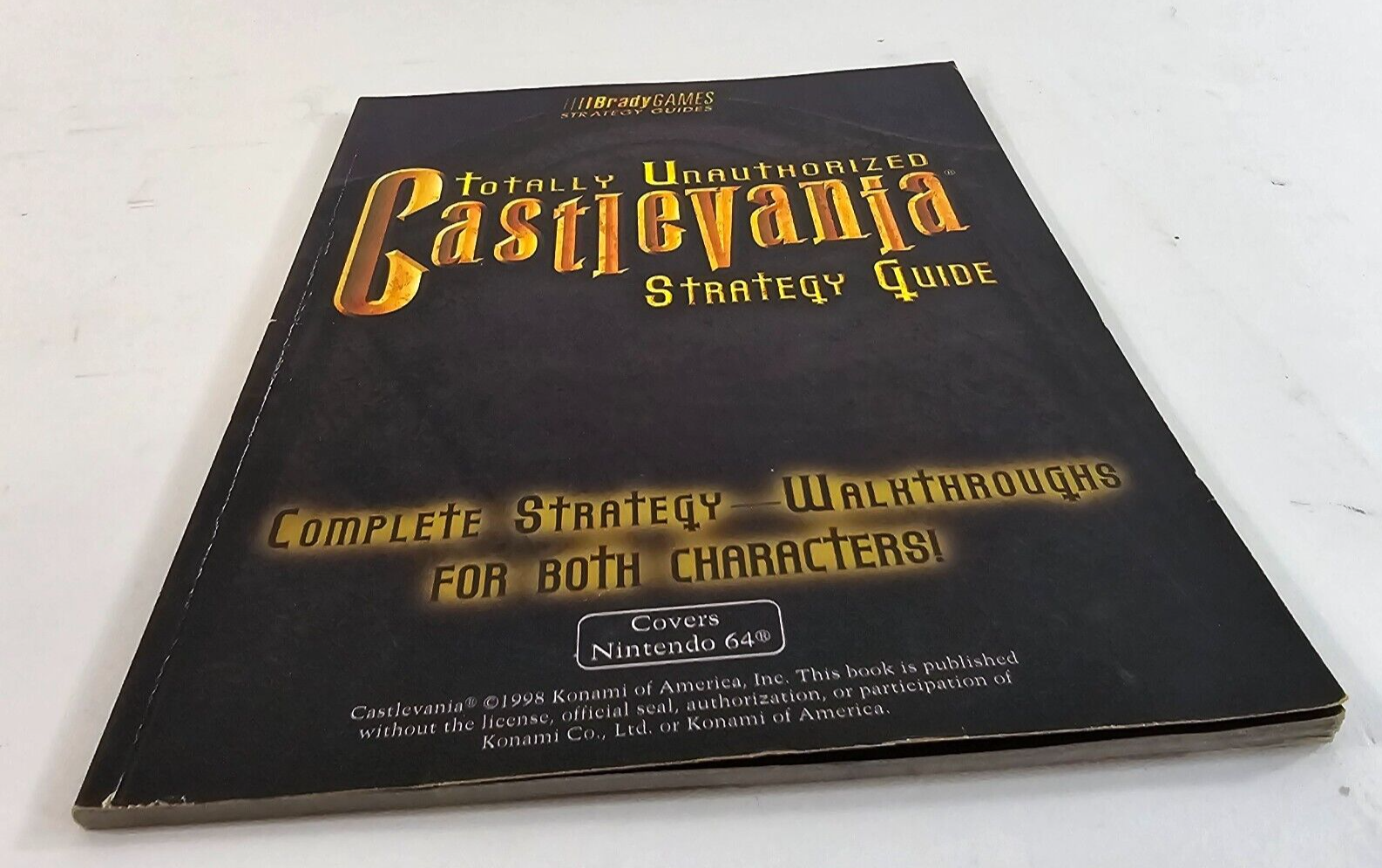 Castlevania Totally Unauthorized Strategy Guide (1999, Trade Paperback)