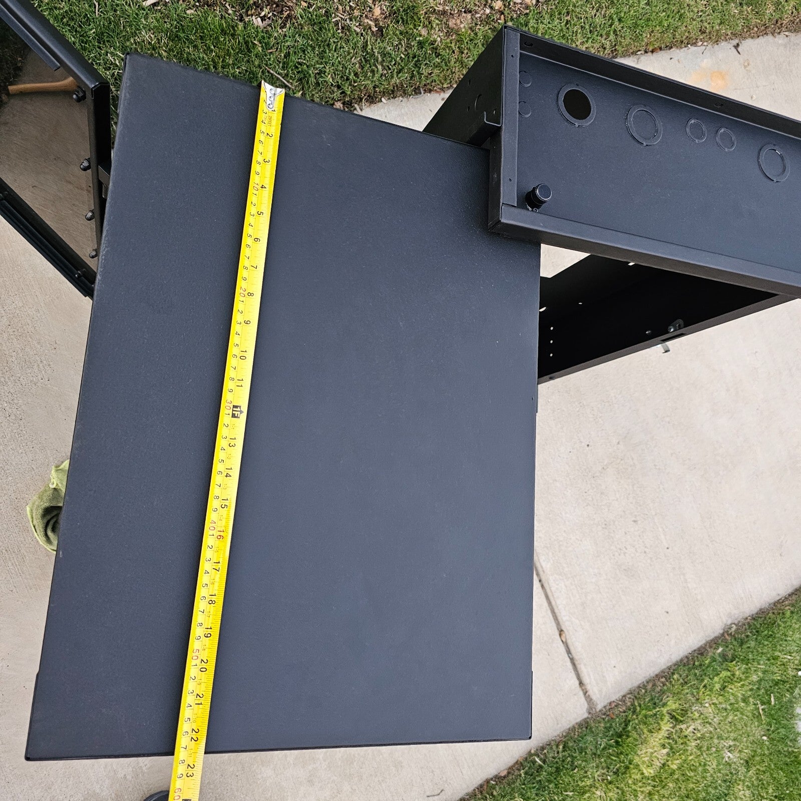 Stage Front Presentation Systems Custom Mounted Audio/Video Cabinet - Read