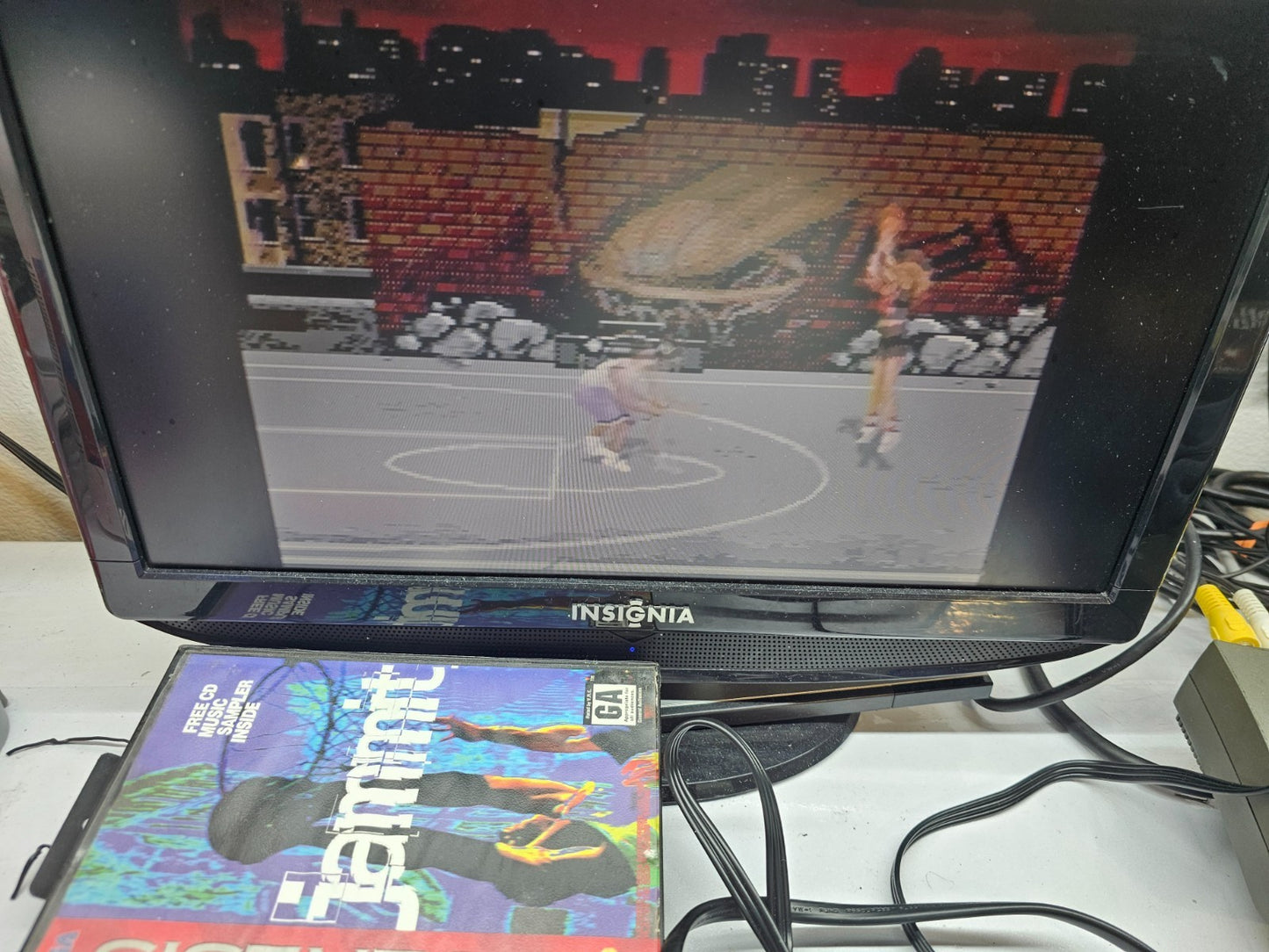 Jammit (Sega Genesis, 1994) Game Case Manual - Tested and Working