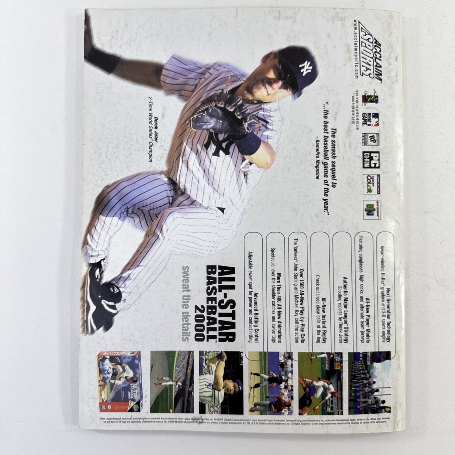 Nintendo Power Magazine Vol. 120 May 1999 with Harrier 2001 Poster and Inserts