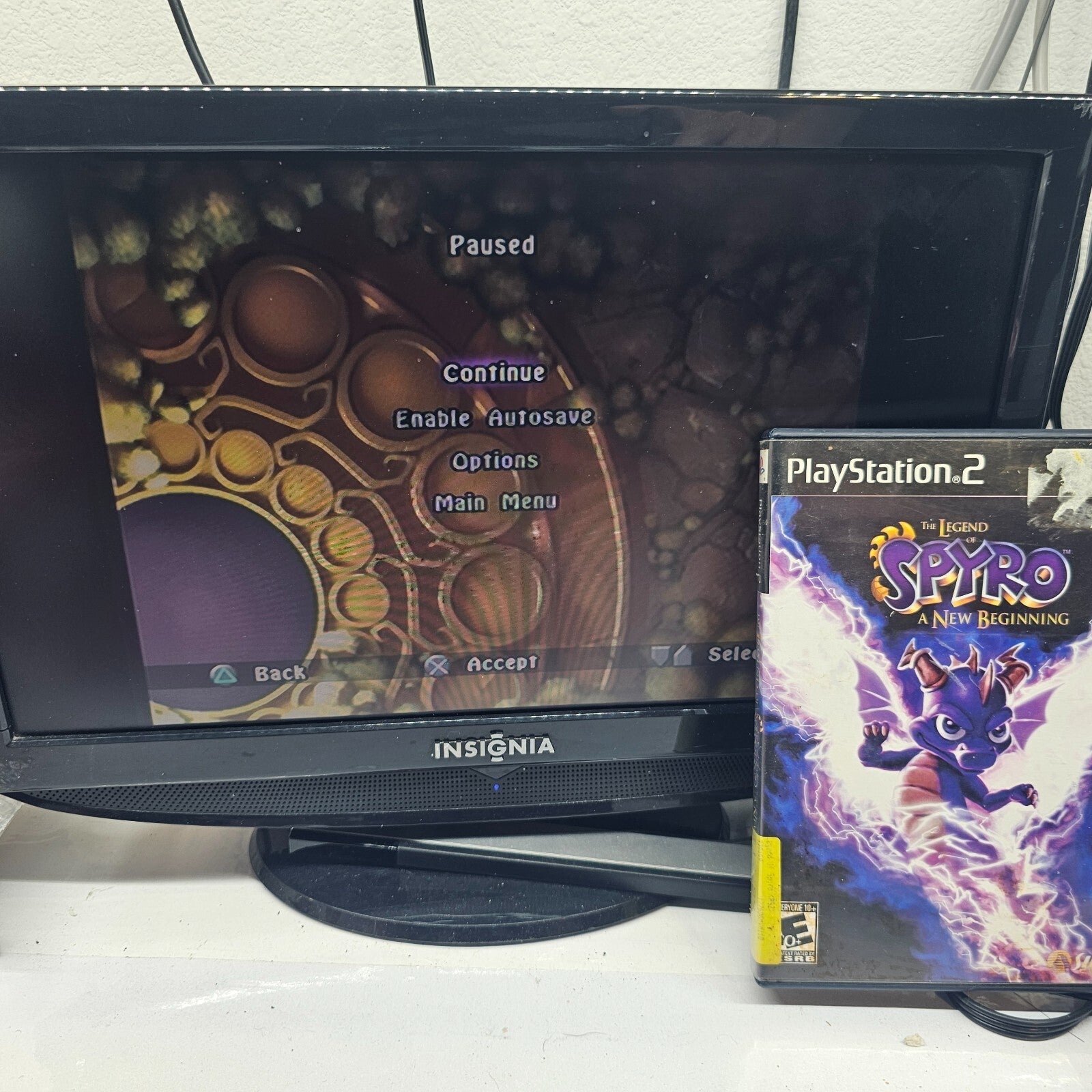 The Legend of Spyro: A New Beginning (PlayStation 2, 2006) Game Case Manual