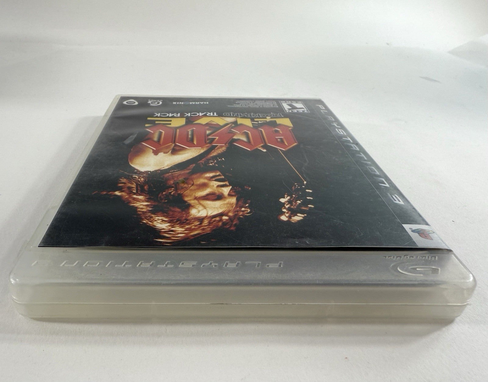 AC/DC Live: Rock Band Track Pack (Sony PlayStation 3, 2008) Game, Case, Manual