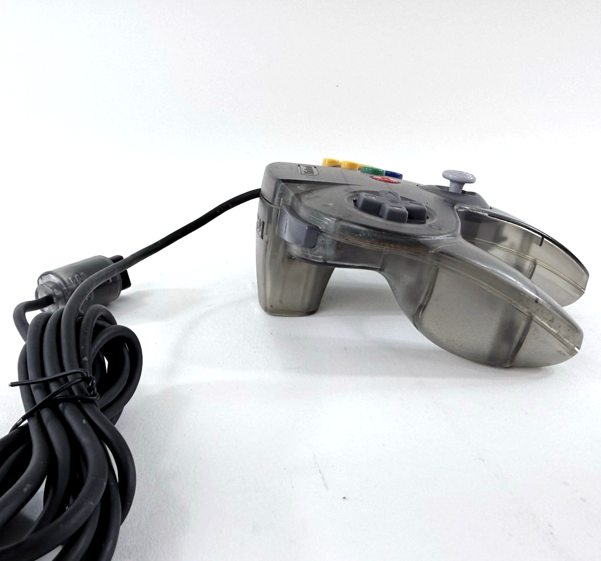 Nintendo 64 Funtastic Smoke Grey NUS-005 Controller - Tested and Working